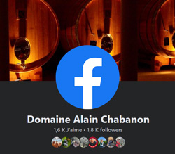 Page Facebook Domaine Alain Chabanon